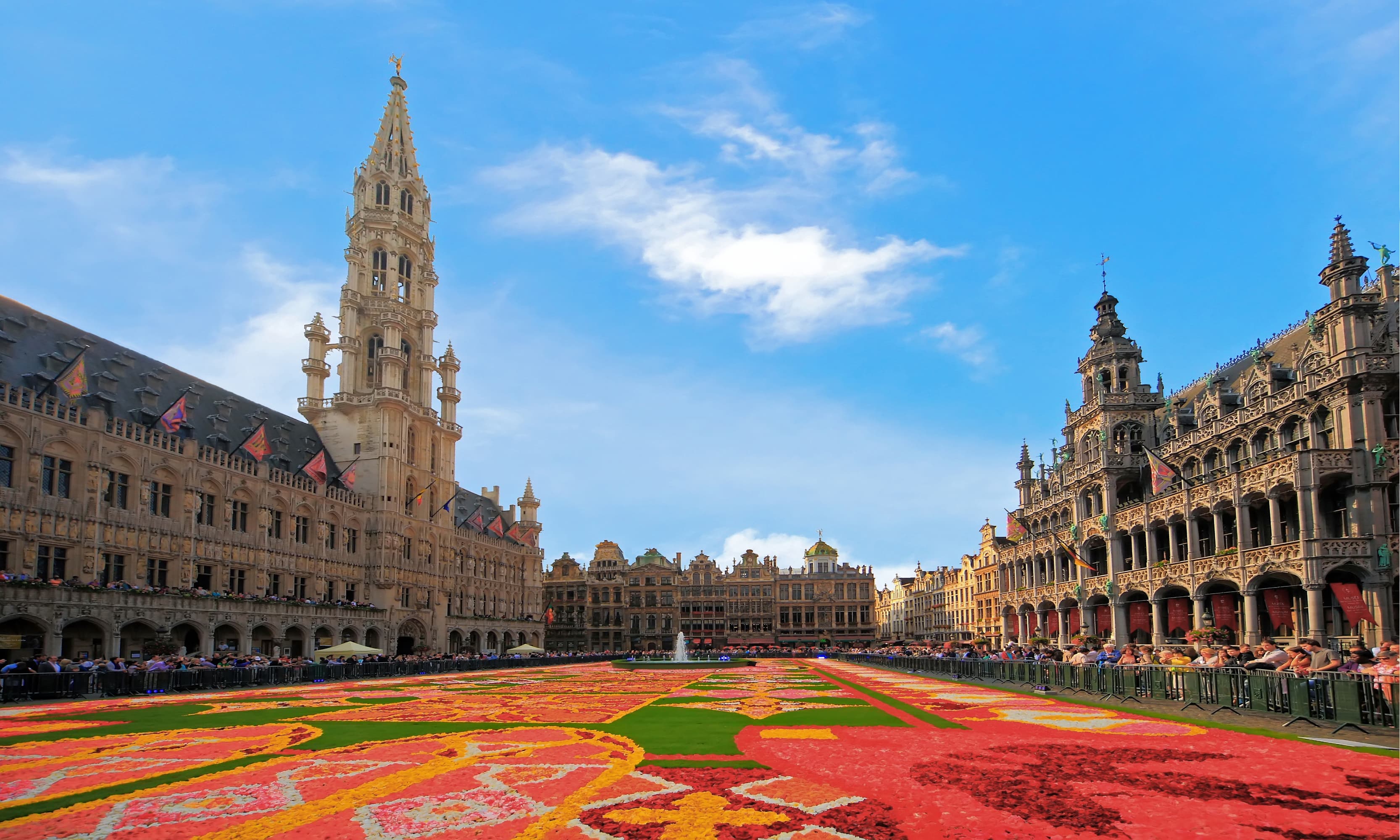 Brussels cityscape